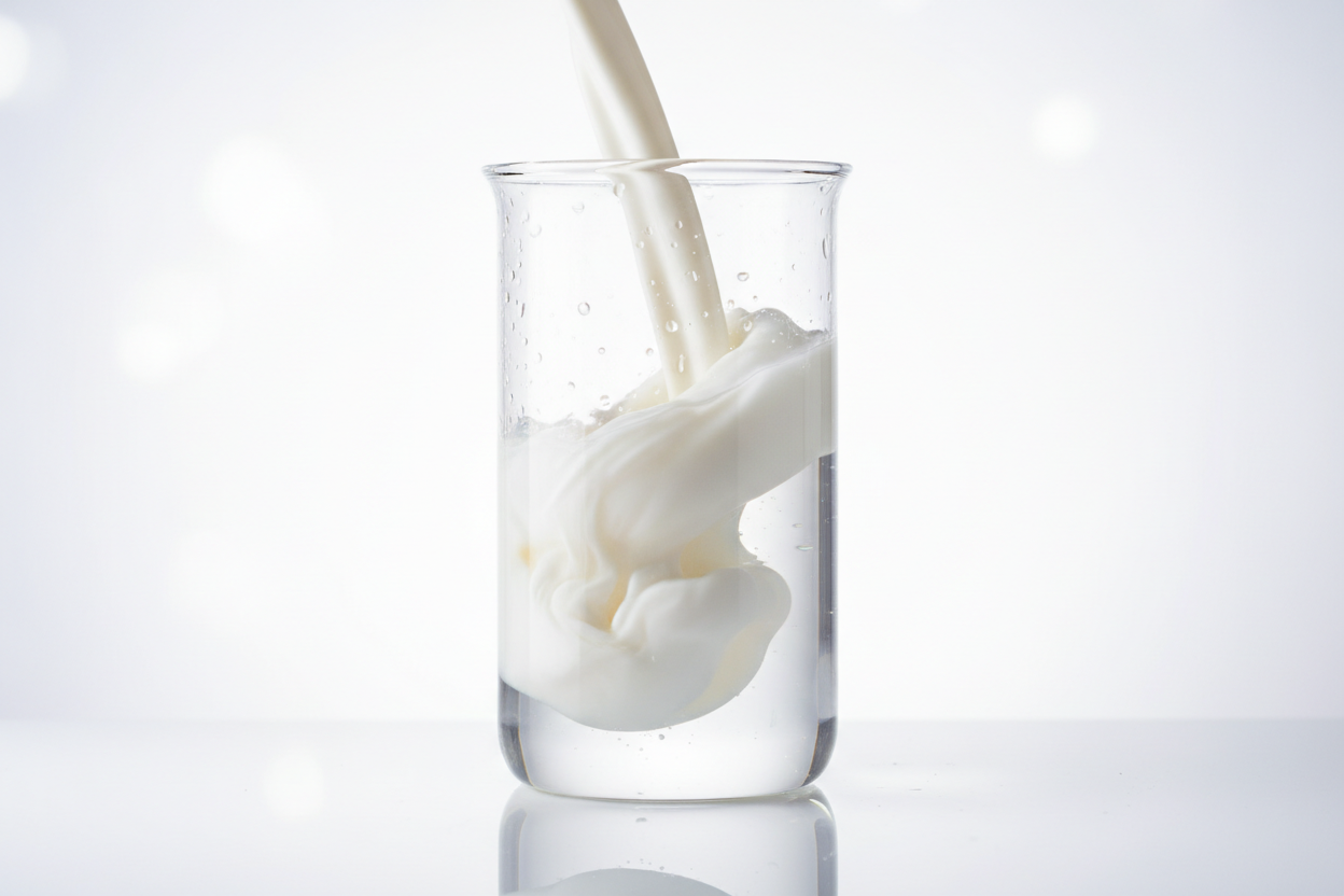 Sodium lauroyl lactylate derived from milk and coconut for hydrating skincare.